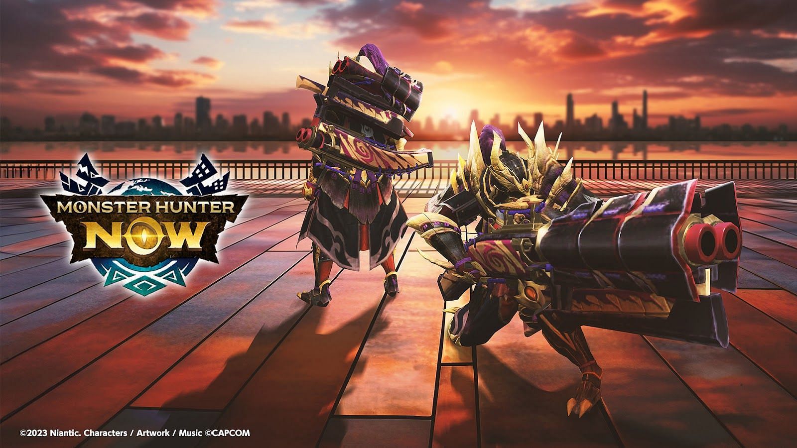 Heavy Bowgun in Monster Hunter Now (Image via Niantic)